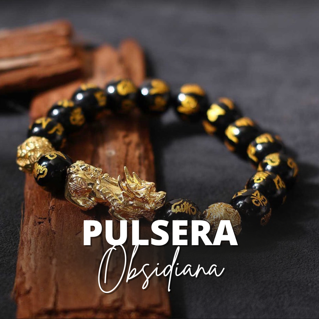 2x1  Pulsera Obsidiana