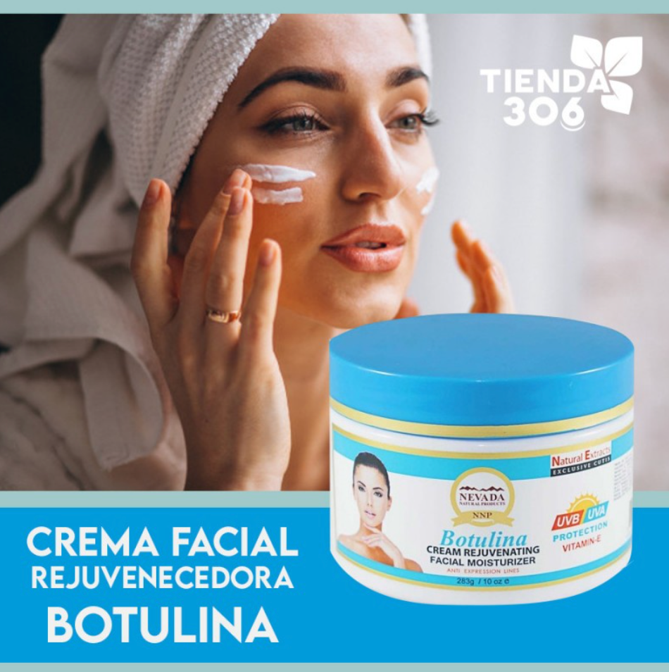 Crema Facial Rejuvenecedora Botox